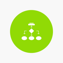 flowchart algorithm business data architecture vector image