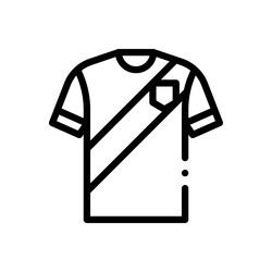 nations icon thin linear style design isolated vector image