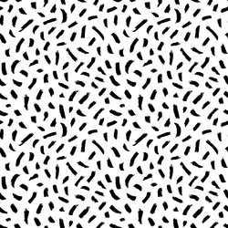 seamless pattern with small brushstrokes and dash vector image
