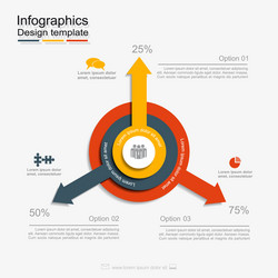 Template with place for your data vector