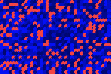 mosaic abstract pattern design vector image
