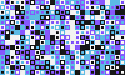 abstract geometric pattern of vibrant squares vector image