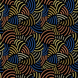 Psychedelic imagine paradigm pattern smooth Vector Image