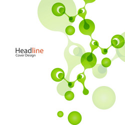 network background connect concept vector image