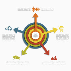 template with place for your data vector image