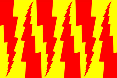 lightning bolt - abstract geometric pattern vector image