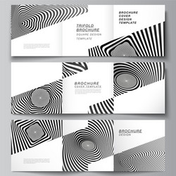 minimal editable layout square format vector image