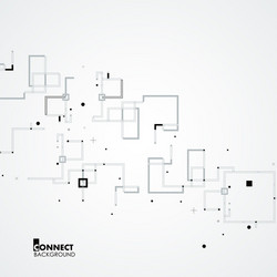 line square circle elements vector image