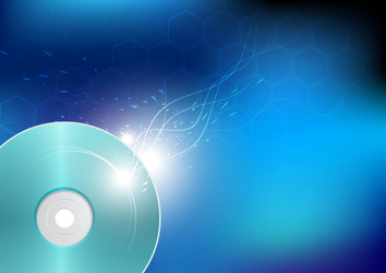 writing data on disk vector image