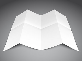 Empty paper sheet Royalty Free Vector Image - VectorStock