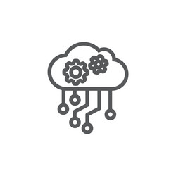 API Icon - Connection & Data vector image