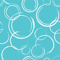 Abstract Blue Circle Pattern vector image