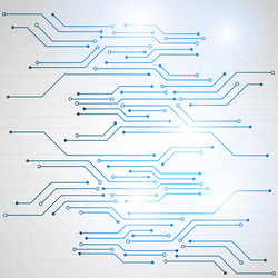 abstract technological background structure vector image