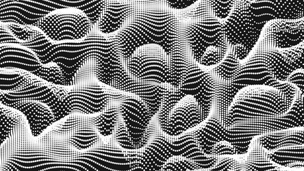 point wave noise texture abstract dot background vector image