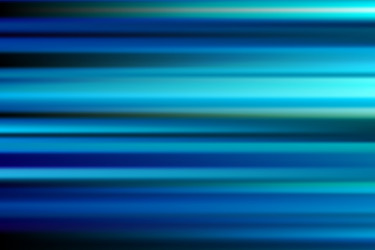 Blue abstract speed motion blur of night lights vector