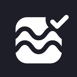 float effect applying white pixel perfect solid vector image