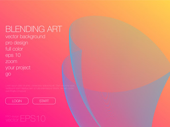 Abstract Blend Background - Vibrant & Smooth vector image