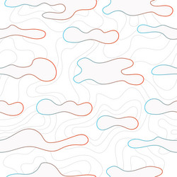 abstract seamless pattern with smooth liquid vector image