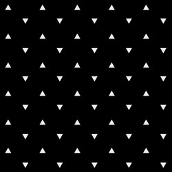 pattern monochrome background simple triangle vector image
