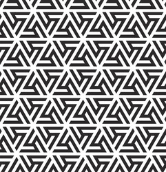 pattern of a triangular ornament vector image