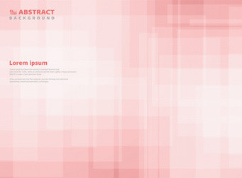 Pink Gradient Square Pattern vector image