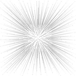 Particle Burst Geometric Abstract vector image