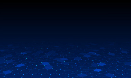 background consisting of set hexagonal cells vector image