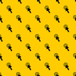 click pattern vector image