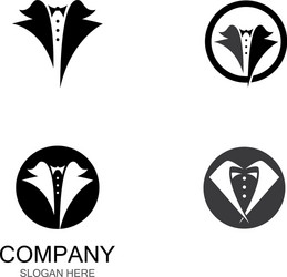 tuxedo icon design vector