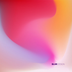 Abstract Blurred Wave Background vector image