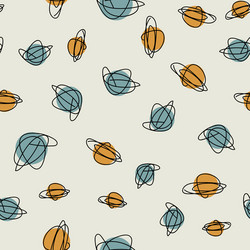 Retro Circle Pattern vector image