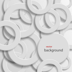 Modern Ring Pattern Background vector image