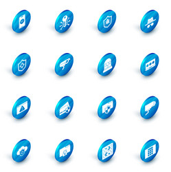 set smart key system bug incognito mode shield vector image