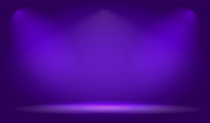 Empty Stage Background Studio Render vector image