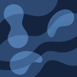 flat color wave fluid texture background vector image