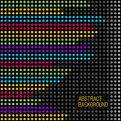 Abstract background with colorful lines vector