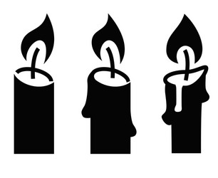 candle icon Vector Image