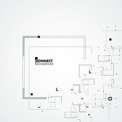 line square circle elements vector image