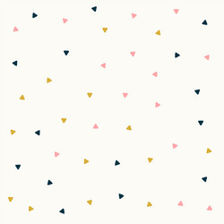 minimal triangle pattern design in pastel colors vector image