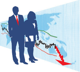 stock exchange vector