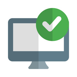 task and to-do list management on desktop vector image
