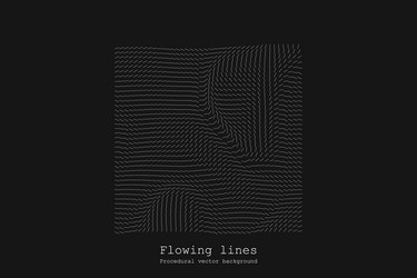 abstract line matrix pattern noise flow dynamic vector image