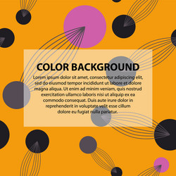 abstract geometric pattern and background vector image