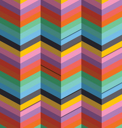 Retro Chevron Pattern Background vector image