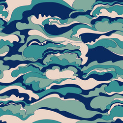 pattern with the image of cream texture vector image