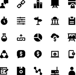 web design and development icons 6 vector image