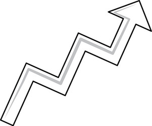arrow pointer symbol vector image