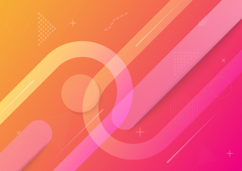 Abstract Geometric Background - Dynamic Shapes vector image