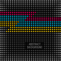 abstract background with colorful lines vector image