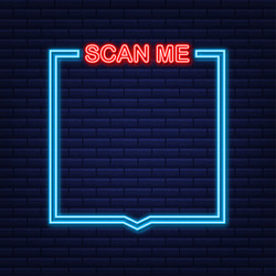 qr code for mobile app payment and phone scan me vector image
